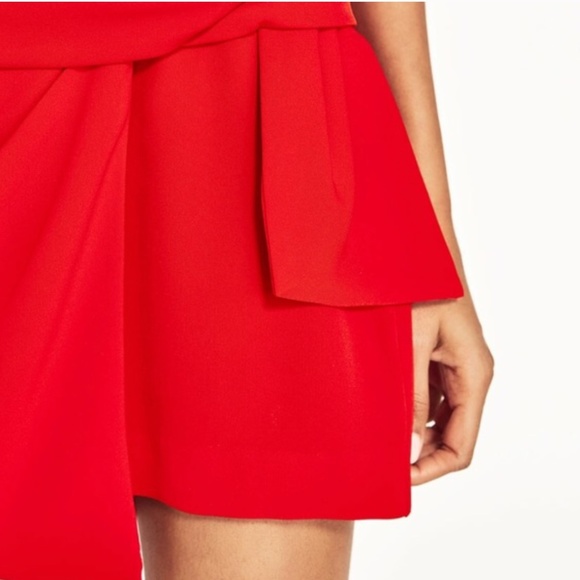 Zara bright red romper - Picture 6 of 6